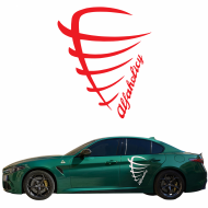 ALFA ROMEO grill Alfaholicy - naklejka - kolory rozmiary Samoprzylepna, odporna na temperaturę i warunki atmosferyczne - alfa_romeo_alfaholicy_grill_1.png