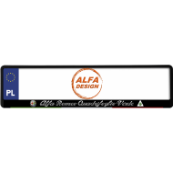 Ramki ramka tablic Alfa Romeo Quadrifoglio Verde 2 szt - alfa_romeo_qv_1.png