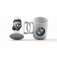 BMW JOKER kubek kubki prezent dla fana fanki Marki z Nadrukiem - bmw_kubek_joker_1.png