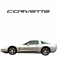 CHEVROLET CORVETTE - naklejka - rozmiary kolory - chevrolet_corvette_auto_1.png