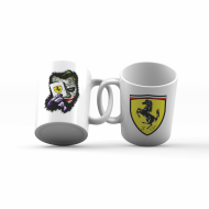 FERRARI JOKER kubek kubki prezent dla fana fanki Marki z Nadrukiem - ferrari_kubek_joker_1.png