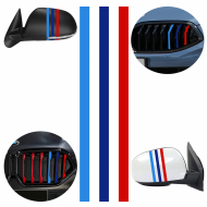 Paski BMW flaga M PERFORMANCE naklejka paski na grill 1X20 - flaga_bmw_pasek_waski_glowna.png