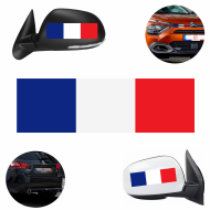 FRANCUSKA flaga 23X7 na grill nerkę zderzak wlepa naklejka - flaga_francja_23x7_glowna.png