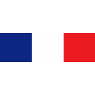FRANCUSKA flaga 23X7 na grill nerkę zderzak wlepa naklejka - flaga_francuska_23x7.png