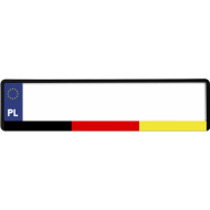 Ramki ramka tablic niemiecka flaga 1 szt - flaga_niemcy_ramka_(1).png