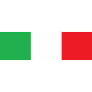 ALFA ROMEO włoska flaga 23X7 na grill nerkę wlepa naklejka - flaga_wloska_23x7.png