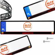 Ramka pod tablice rejestracyjne FIAT ABARTH 1 szt. ramki do tablic - kd_glowna_abarth.png