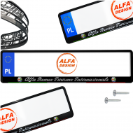 Ramka pod tablice rejestracyjne ALFA ROMEO Turismo Internazionale 1 szt. ramki do tablic  - kd_glowna_alfa_romeo_ti.png