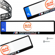 Ramka pod tablice rejestracyjne BMW M PERFORMANCE 1 szt. ramki do tablic - kd_glowna_m_performance_bmw.png