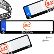 Ramka pod tablice rejestracyjne SKODA 1 szt. ramki do tablic - kd_glowna_skoda.png