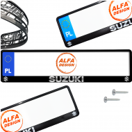 Ramka pod tablice rejestracyjne SUZUKI 1 szt. ramki do tablic - kd_glowna_suzuki.png