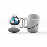 BMW M PERFORMANCE logo kubek kubki prezent dla fana fanki Marki z Nadrukiem - kubek_bmw_logo_m_performance_1.png