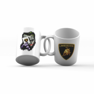 LAMBORGHINI JOKER kubek kubki prezent dla fana fanki Marki z Nadrukiem - lamborghini_kubek_joker_1.png