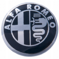 ALFA ROMEO logo znaczek emblemat 14mm kluczyk Czarno srebrny - logo_ar_14_mm_4a.png