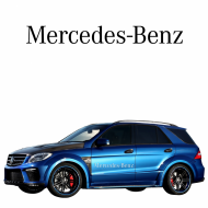 MERCEDES BENZ - naklejka - rozmiary kolory - mercedes_auto_1.png