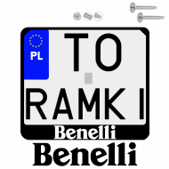 Ramka pod tablice rejestracyjne BENELLI motocykl napis ramki do tablic moto - moto_ramka_benelli_0.png