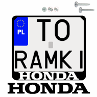 Ramka pod tablice rejestracyjne HONDA motocykl napis ramki do tablic moto - moto_ramka_honda_0.png