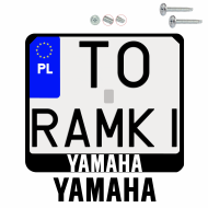 Ramka pod tablice rejestracyjne YAMAHA motocykl napis ramki do tablic moto - moto_ramka_yamaha_0.png