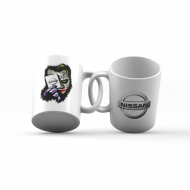 NISSAN JOKER kubek kubki prezent dla fana fanki Marki z Nadrukiem - nissan_kubek_joker_1.png