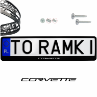 Ramki ramka tablic CHEVROLET CORVETTE 1 szt. napis pod tablice rejestracyjne - ramka_chevrolet_corvette_0.png