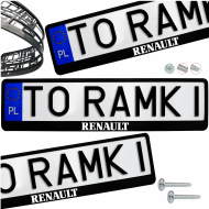 Ramki ramka tablic RENAULT 1 szt. napis pod tablice rejestracyjne - ramka_czarna_renault_2.png