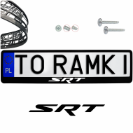 Ramki ramka tablic DODGE SRT 1 szt. napis pod tablice rejestracyjne - ramka_dodge_srt_0.png