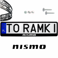 Ramki ramka tablic NISSAN NISMO 1 szt. napis pod tablice rejestracyjne - ramka_nissan_nismo_0.png