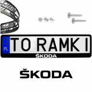 Ramka pod tablice rejestracyjne SKODA 1 szt. z naklejka ramki do tablic - ramka_skoda_0.png