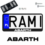 Ramka pod tablice rejestracyjne FIAT ABARTH 1 szt. napis USA JDM ramki do tablic  - ramka_usa_jdm_fiat_abarth_0.png