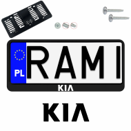 Ramka pod tablice rejestracyjne KIA 1 szt. napis USA JDM ramki do tablic  - ramka_usa_jdm_kia_0.png