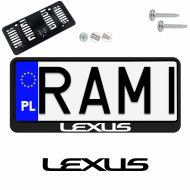 Ramka pod tablice rejestracyjne LEXUS 1 szt. napis USA JDM ramki do tablic  - ramka_usa_jdm_lexus_0.png