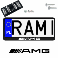 Ramka pod tablice rejestracyjne MERCEDES AMG 1 szt. napis USA JDM ramki do tablic  - ramka_usa_jdm_mercedes_amg_0.png