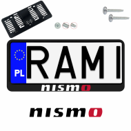 Ramka pod tablice rejestracyjne NISSAN NISMO 1 szt. napis USA JDM ramki do tablic  - ramka_usa_jdm_nissan_nismo_0.png