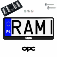 Ramka pod tablice rejestracyjne OPEL OPC 1 szt. napis USA JDM ramki do tablic  - ramka_usa_jdm_opel_opc_0.png