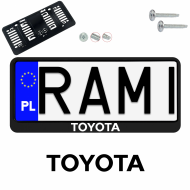 Ramka pod tablice rejestracyjne TOYOTA 1 szt. napis USA JDM ramki do tablic  - ramka_usa_jdm_toyota_0.png