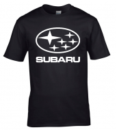 Koszulka SUBARU grafika - subaru_logo_biale_koszulka_czarna.png