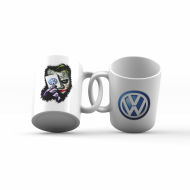 VOLKSWAGEN JOKER kubek kubki prezent dla fana fanki Marki z Nadrukiem - volkswagen_kubek_joker_1.png