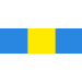 SZWECJA flaga 23X7 na grill nerkę zderzak wlepa naklejka, wzór: SZWECJA FLAGA, rozmiar w cm: 23X7