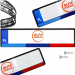 Ramka pod tablice rejestracyjne BMW FLAGA 1 szt. ramki do tablic