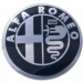 ALFA ROMEO logo znaczek emblemat 14mm kluczyk Czarno srebrny, wzór: Czarno Srebrny