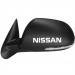 NISSAN naklejka wlepa na lusterko 20x3,4