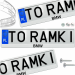 Ramka pod tablice rejestracyjne BMW 1 szt. biała połysk ramki do tablic napis
