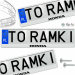 Ramka pod tablice rejestracyjne HONDA 1 szt. biała połysk ramki do tablic napis