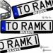 Ramki ramka tablic BRABUS 1 szt. napis pod tablice rejestracyjne