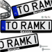 Ramki ramka tablic SKODA 1 szt. napis pod tablice rejestracyjne