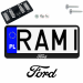 Ramka pod tablice rejestracyjne FORD 1 szt. napis USA JDM ramki do tablic